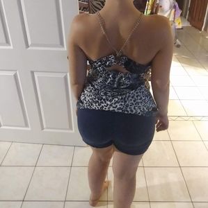 Beautiful cheetah blouse